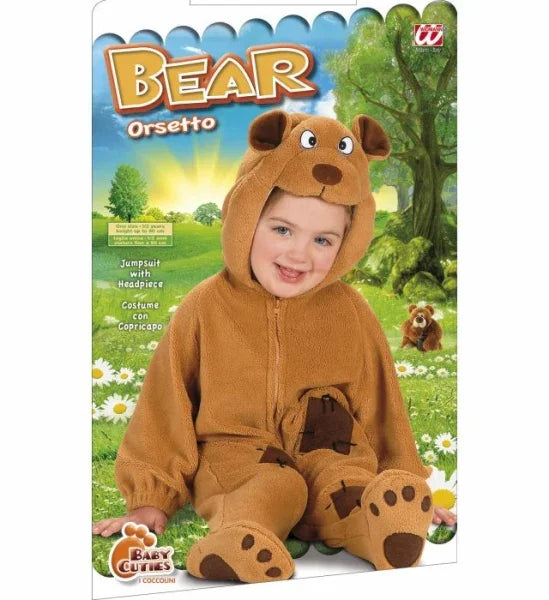 Disfraz de Osito Bebé Animales Infantiles Widmann